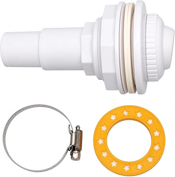 FibroPool Return Jet - Adjustable - 1-1/4 & 1-1/2 in - Stainless Steel