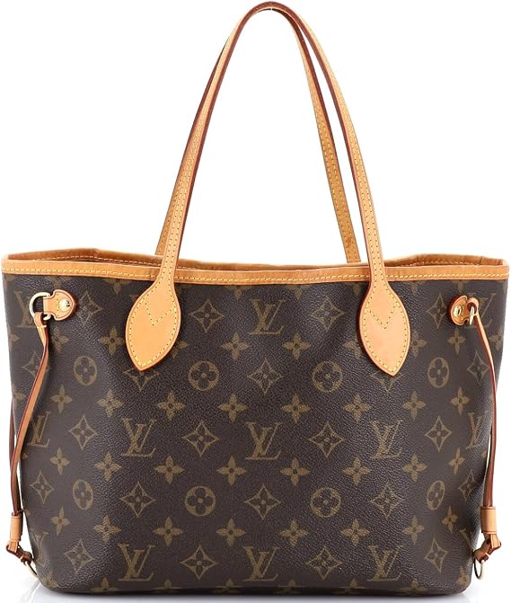 Pre-Loved Neverfull Tote Monogram Canvas PM, Brown