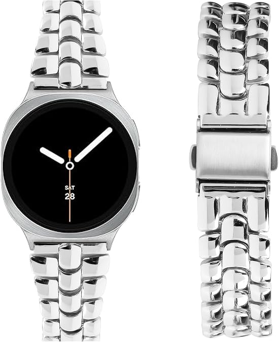 Metal Bands Compatible with Samsung Galaxy Watch 9/8 40mm 44mm Classic 46mm
