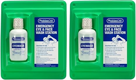 Spill Magic PhysiciansCare Eyewash Green Single- 16 oz. (Pack of 2)