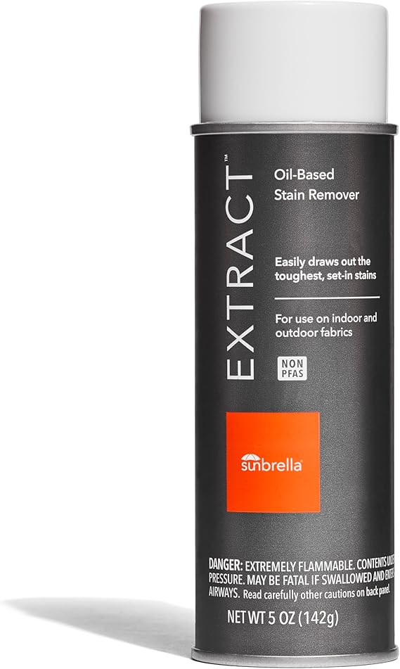 Sunbrella Extract Oil Stain Remover | Fabric Cleaner Spray | 5 Oz