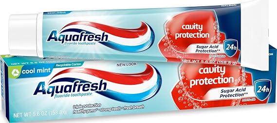 Aquafresh Cavity Protection Fluoride Toothpaste, 5.6 oz