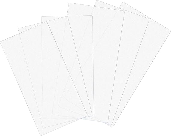 Maitys 6 Pcs Bag Shaper Handbag Base Shaper, Rectangle Plastic Insert Clear