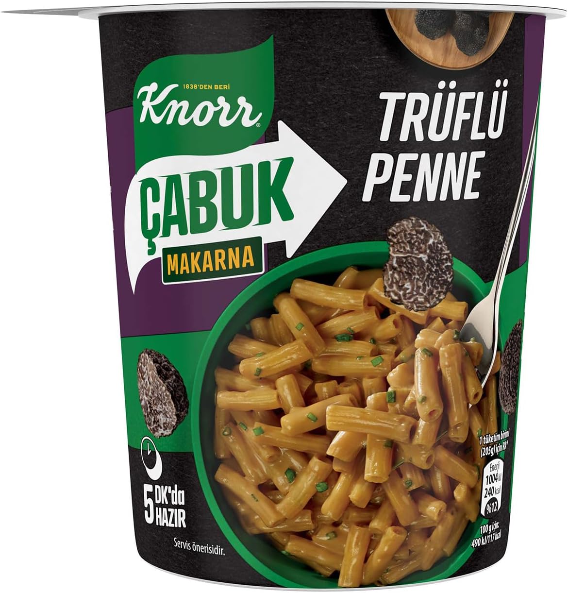 Knorr, Knorr Quick Pasta Truffle Penne 65G, Standard