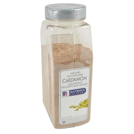 McCormick Culinary Ground Cardamom Powder, 16 oz - One 16 Ounce Container of Ground Cardamom Spice, Perfect in Curries, Stews, Pastries and Cakes