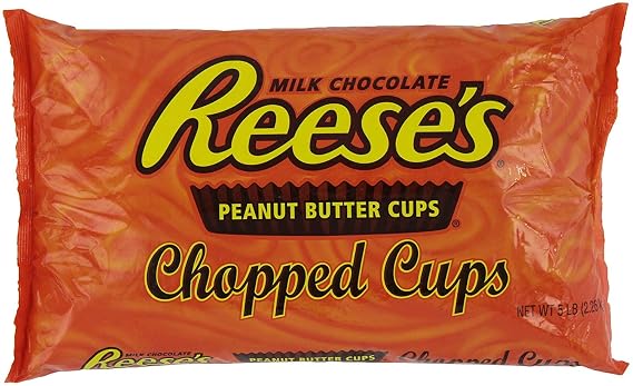 Reese's Milk Chocolate Chopped Peanut Butter Cups, 5 Pound Bags