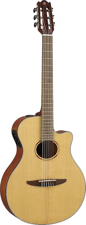 Yamaha NTX1 NT Cutaway Acoustic-Electric Nylon-String Classical Guitar, Natural