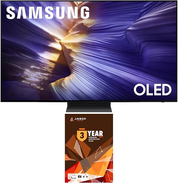 Samsung QN65S90FAFXZA 65" 4K TV with a 3 Year Amber Protection Plan (2025)
