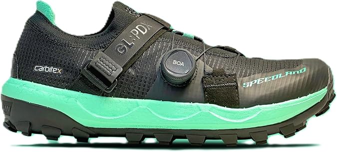 Speedland GL:PDX Performance Trail Running Shoes BOA Fit System, Michelin 6.5mm Outsole, Removable Drop-in Insole, Carbitex Removable Plate Compatible
