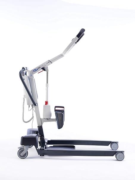 Invacare Stand Assist Premier Series, Battery Powered, Stand-Up Lift Patient Lift with Power Low Base, 450 lb. Weight Capacity, ISAXPLUS