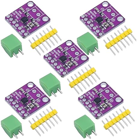 5PCS MAX98357 I2S Class D Filterless Audio DAC Amplifier Module