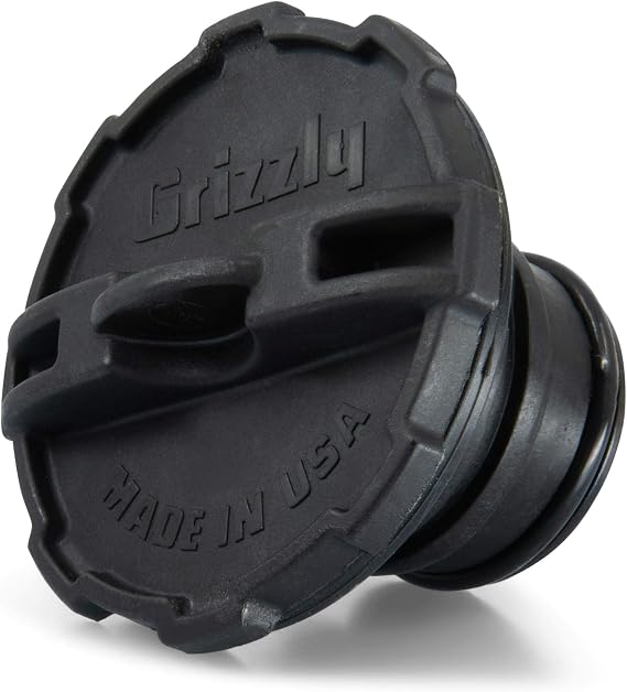 Grizzly Coolers TorrentTwist, 2 in Drain Plug Cooler Accessory, Black | Made in USA, Sold Individually