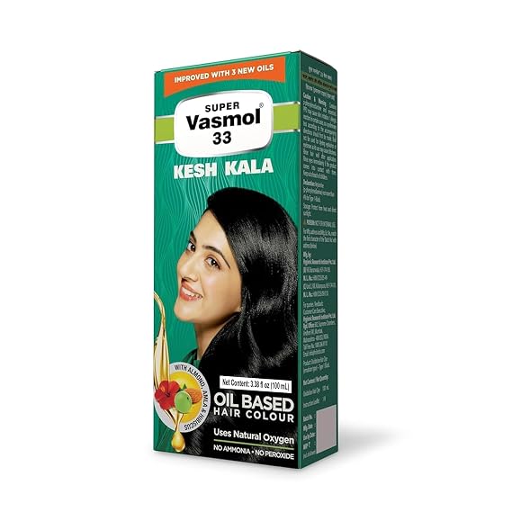 Vasmol Super 33 Kesh Kala - 3.38 fl oz (100 mL)