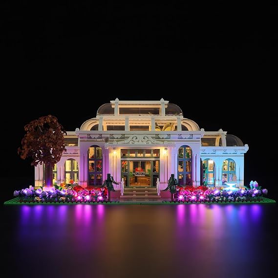 GEAMENT LED Light Kit Compatible with Lego The Botanical Garden Building Blocks Model - Lighting Set for Ideas 21353 (Model Set Not Included)