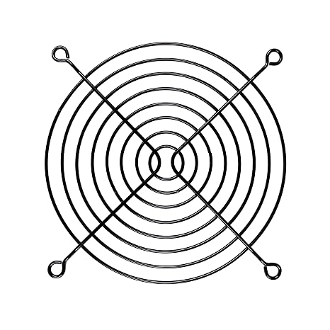 120mm Fan Grill/Guard - Black