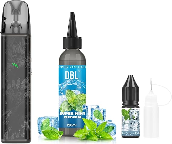 Strong Menthol Liquid Set & Eleaf Starter Kit 5 Piece
