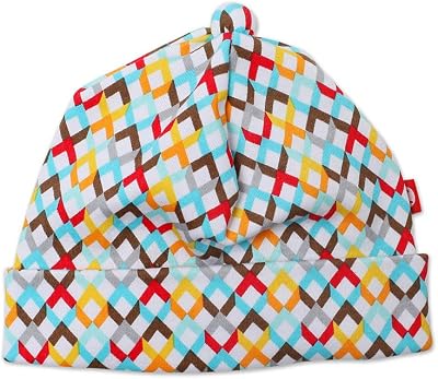 Zutano Unisex baby Helix Hat, Multi, 24 Months