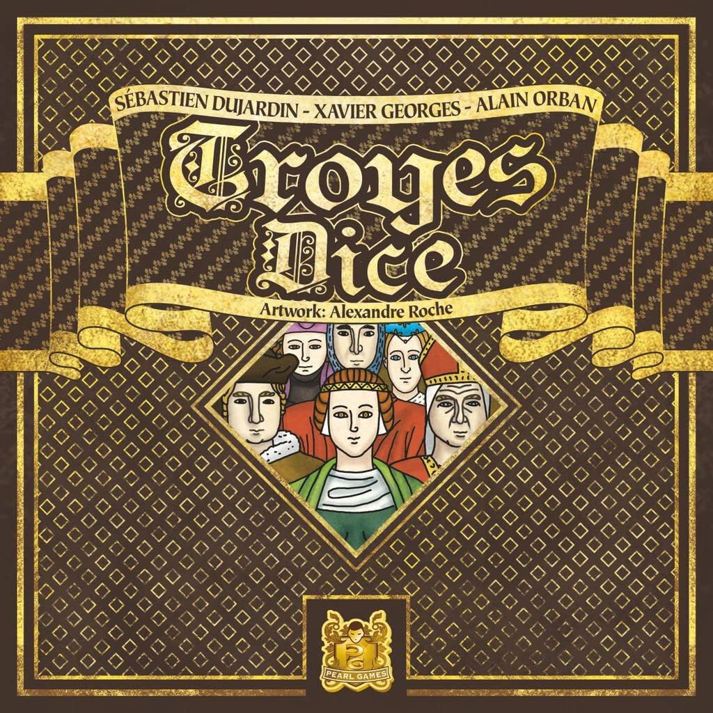 Troyes Dice Game - Engage in Medieval Strategy! Roll and Write Game, Fun Family Game for Kids and Adults, Ages 12+, 1-10 Players, 30 Minute Playtime, Made by Pearl Games