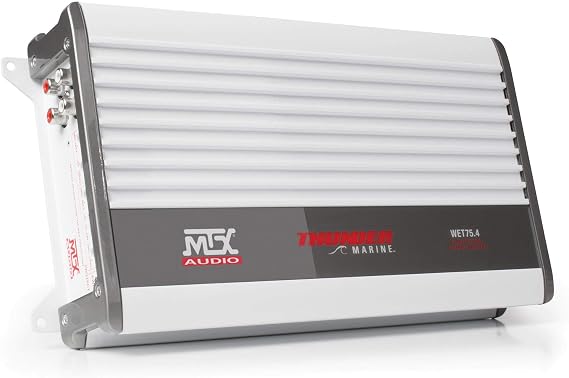 MTX WET75.4 400 Watt RMS 4-Channel Marine Amplifier Amp 4 Boat/ATV/UTV/RZR/Cart