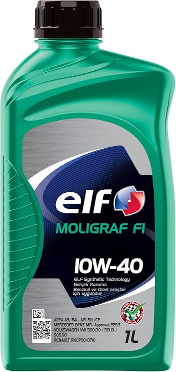 ELF MOLIGRAF F1 10W40 Motor Yağı 1 Litre