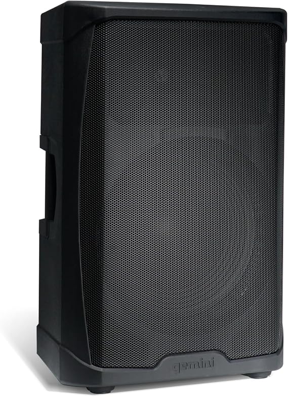 Gemini 15" Bluetooth PA Speaker, 600 Watts, 3-Ch Mixer (GD-215PRO)