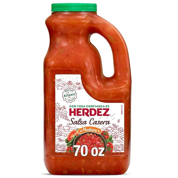 HERDEZ Salsa Casera, Medium, 70 oz Jug