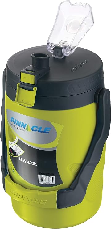 Reusable 85oz Leakproof Portable Water Jug Insulated with Spout Half Gallon Camping, Picnics, Hiking - Lime Green