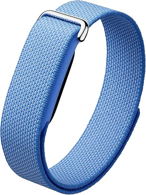 Premium Nylon Band Compatible with Google Fitbit Air, Soft Woven Adjustable Replacement Strap, Breathable Workout Sport Wristband