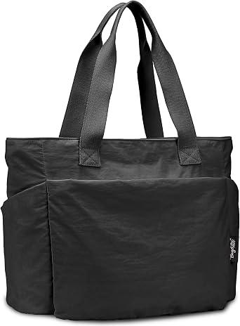 Bagelite Lightweight Puffy Tote Bag, Birthday Gift for Teen Girls, Work Gym Bags for Women, Quilted Tote, Valentine's Gifts