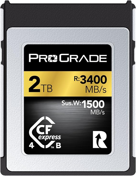 ProGrade Digital 2TB CFexpress 4.0 Type B Memory Card (Gold)