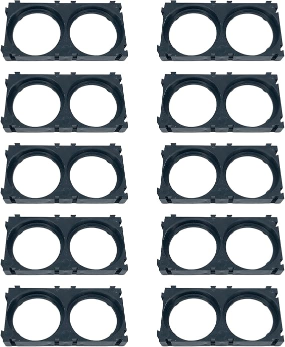32140 Lithium Battery Holder, ABS Battery Pack Brackets Cell Spacer Solid Frame Rack