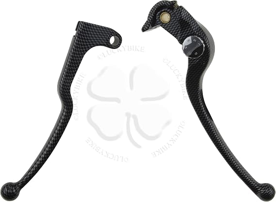 Carbon Brake & Clutch Hand Levers Hand For Suzuki GSXR 600 750 06-19 Handle