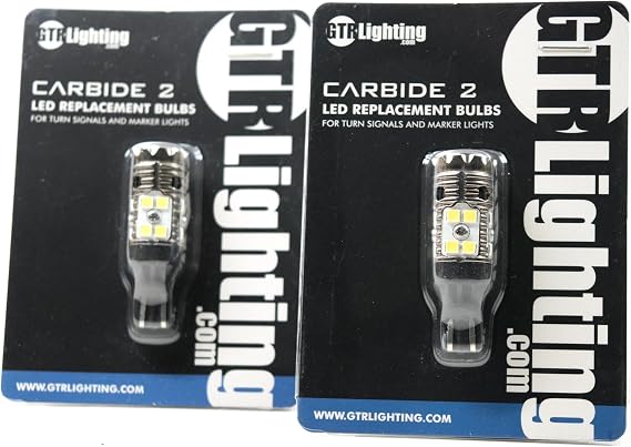GTR Lighting GTR.LED602-2PK: 921/T15: Carbide Canbus 2.0 (White/Pair)