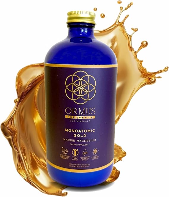500ml ORMUS PATAGONIA ARGENTINA - Pure Ormus Monoatomic Gold Liquid Minerals Supplements for Energy, Mental Focus and Rejuvenation, Enhance Stamina, Vitality, and Mental Clarity 500ml