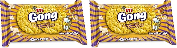 Meat Gong Honey Mustard Corn and Rice Puff 68 g 2 pack