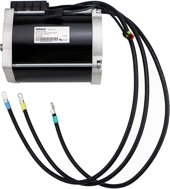 680638 48V AC Electric Golf Cart Motor for E-Z-GO 2Five, Express S4, RXV, Liberty 48V Models for Cushman Hauler 800, Hauler 800X, LSV 800 Models with 687424 Speed Sensor Kit Replaces 666986