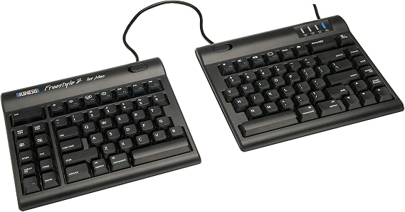 KINESIS Freestyle2 USB Keyboard for Mac (9" Standard Separation), Black