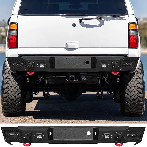 Vijay Rear Bumper Fits 2000-2006 Chevy Suburban 1500/2500 and Chevy Tahoe and GMC Yukon XL 1500/2500