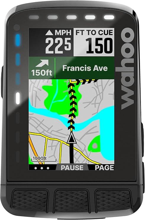 Wahoo ELEMNT ROAM GPS Cycling/Bike Computer,Black