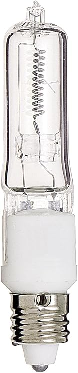 Satco S3165 120V 35-Watt T4 E11 Base Light Bulb, Clear