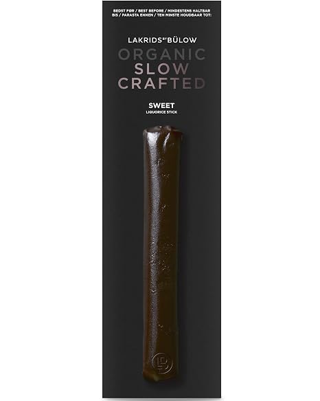 LAKRIDS BY BÜLOW - Sweet - Organic Slow Crafted - 30g - Slow Cooked Organic Liquorice as Stick