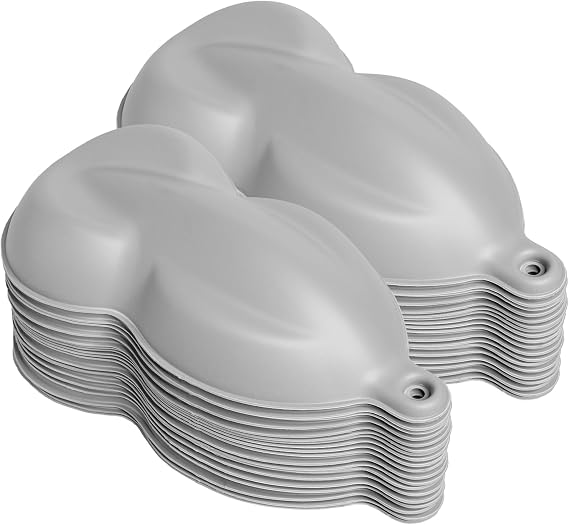 Speed Shapes (50) Primer Gray Plastic Car Models for Auto Paint Display, Wrap and Tint Sample Display | Made in USA