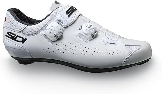 SiDI | Cycling Shoes, Professional Men's Road Bike Shoes GENIUS 10, Carbon Sole, Innovative Soft Instep Closure System, Integrated Heel, Stiffness Sole 6