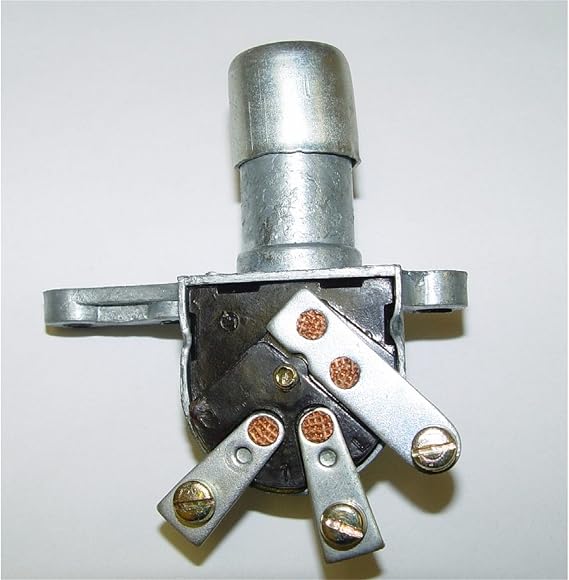 Omix-Ada | 17233.01 | Headlight Dimmer Switch | OE Reference: 811681 | Fits 1946-1971 Willys / Jeep