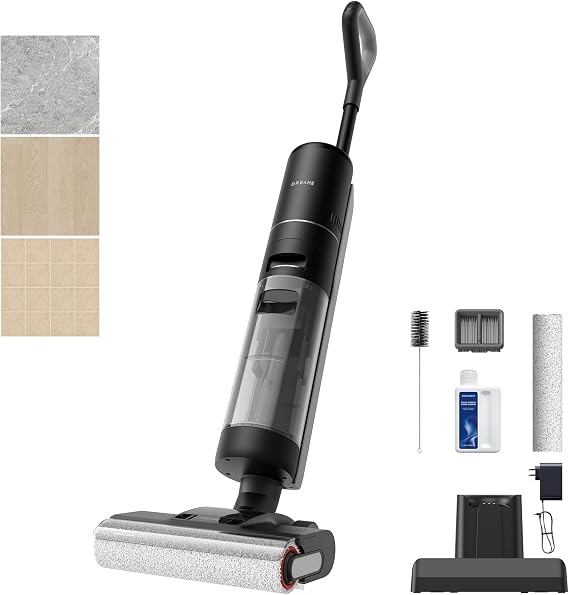 dreame G10 Pro Wet Dry Vacuum Mop, Vacuum and Mop All in One for Hard Floor