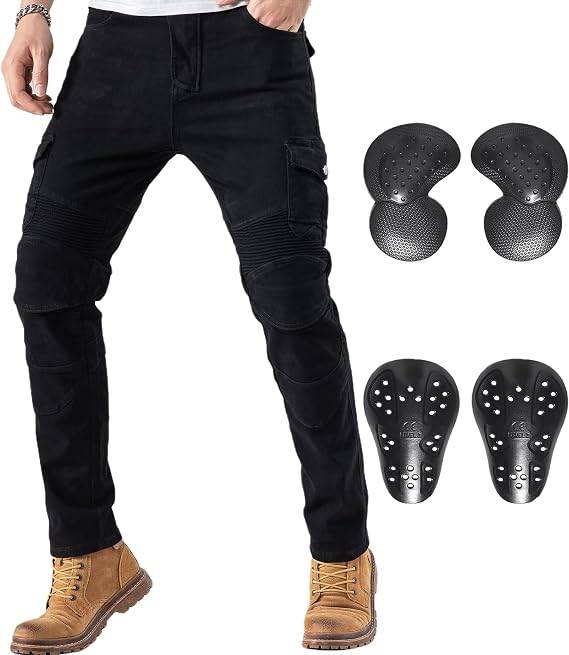 CTBQiTom Motorcycle Pants for Men & Women with CE Level 2 Armor