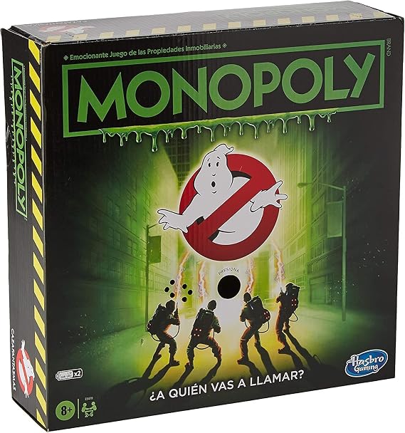 Monopoly Ghostbusters Board Game: 2-6 Players, Ages 8+