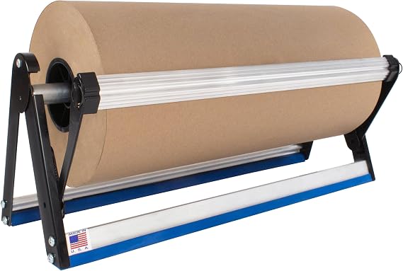 Benchtop Kraft Paper Dispenser - from 12" up to 60" Rolls - Void Fill Dispenser - EP-5910 - Made in USA (48")