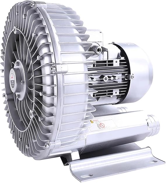 1pc 750W High-Pressure Vortex Fan for Fish Pond Aeration -with Efficient Gas Pump for Aquaculture and Dust Removal(AC380V)