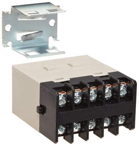 Omron G7J-2A2B-B-W1 AC200/240 General Purpose Relay With Mounting Bracket, Screw Terminal, W-Bracket Mounting, Double Pole Single Throw Normally Open and Double Pole Single Throw Normally Closed Contacts, 9 to 10.8 mA Rated Load Current, 200 to 240 VAC Rated Load Voltage